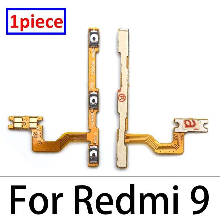 ปุ่มเปิดปิดสายอ่อนกุญแจปุ่มปรับระดับเสียงด้านข้างสำหรับ-xiaomi-redmi-8-8a-9-9a-3s-4-4x-4a-5a-5-plus-6-6a-7-7a-s3-k20-pro-go