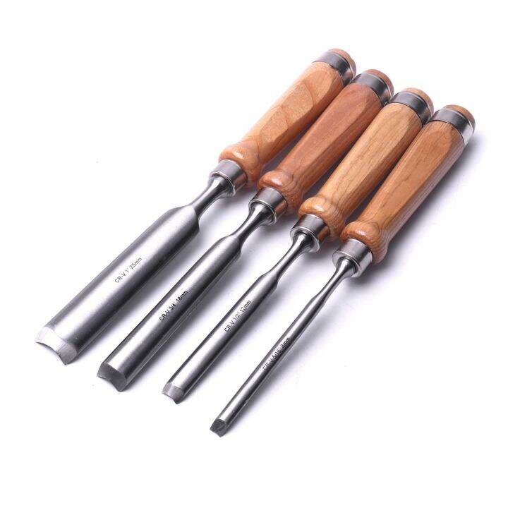 【CW】 SemiCircular Woodworking Chisel Set Chrome Vanadium Steel Carpenter Wood Carving Gouge