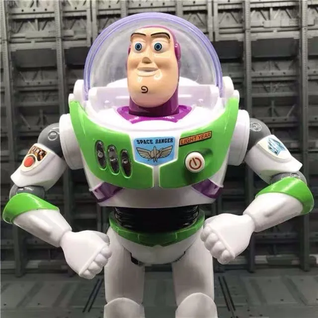 Walking Buzz Lightyear With Lights And Laser Sounds Toy Story Toys ...