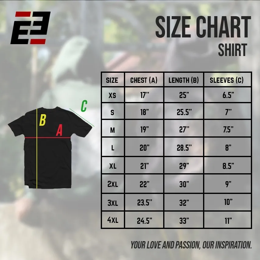 Size Chart – Fifth Sun