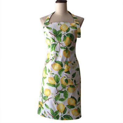 【CW】 Lemons Apron Avental de Cozinha Divertido Tablier Cuisine Pinafore