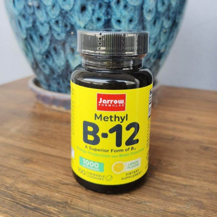 The Jarrow Formulas of vitamin B12 cobalt amine lemon flavor 1000