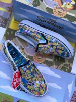 รองเท้าผ้าใบ VANS SLIP ON ลายการ์ตูน ถ่ายจากสินค้าจริง100%