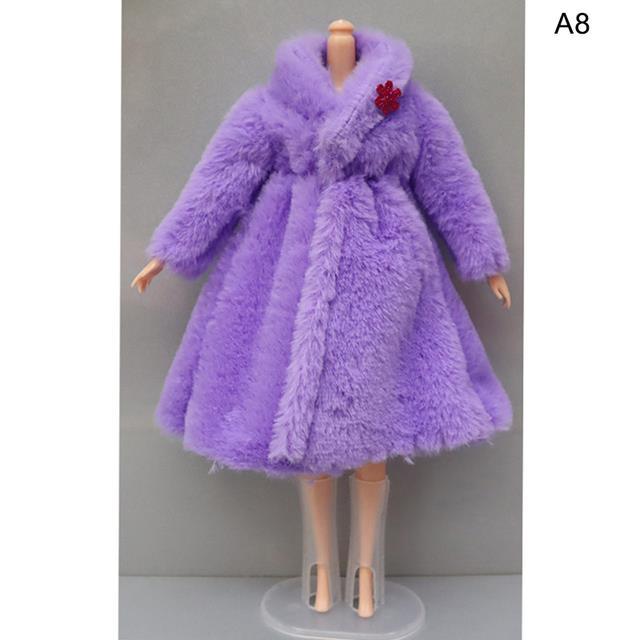 yf-1set-fashion-outfits-for-1-6-skirt-shirt-pants-dollhouse-accessories-30-cm