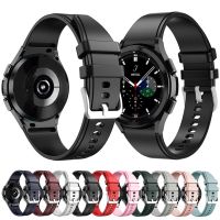 [ladies jewelry]   สายรัดซิลิโคนเดิมสำหรับ Samsung Galaxy Watch4 44มม. 40มม. Classic4 46mm42mm สร้อยข้อมือวงสำหรับ Galaxy Watch 5pro 45มม. สายนาฬิกาข้อมือ