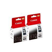 Canon PG-810 หมึกแท้ สีดำ จำนวน 2 ชิ้น ใช้กับพริ้นเตอร์อิงค์เจ็ท Canon Pixma iP2770/ 2772, MP237/ 245/ 258/ 287/ 486/ 496/ 467, MX328/ 338/ 347/ 357/ 366/ 416/ 426