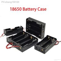 1/2/3/4 Slot 18650 Battery Case 18650 Battery Box 18650 Holder Container With Wire DIY