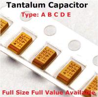 【CW】 10PCS Type D 100UF 150UF 220UF 330UF 470UF 680UF Tantalum Capacitor 2.5V 4V 6V 6.3V 10V 16V 25V 35V 50V 4.7/6.8/10/15/22/33/47UF