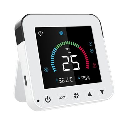 Tuya Smart Life New WiFi Thermostat IR Remote Control Timer Temperature Humidity Sensor
