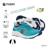 TOPO ATHLETIC ROAD CYCLONE MENS RUNNING SHOES รองเท้าวิ่งผู้ชาย รองเท้ากีฬาชาย