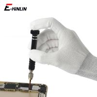 Working Gloves Electronic Disassembly Mobile Phone Anti Static Skid ESD PU Coated Finger Screen Teardown Open Tools SmartPhone Tool Sets