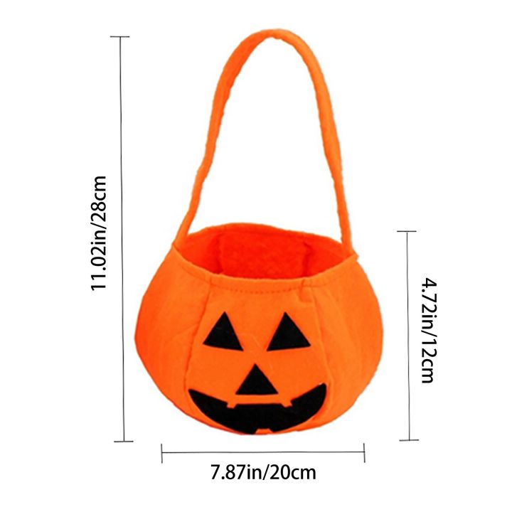 games-2-years-halloween-candy-bucket-halloween-pumpkin-candy-bags-for-kids-tote-amp-candy-basket-polyester-portable-orange-pumpkin