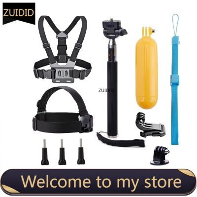 Accessories Bundle Kit Head Strap Mount/Chest Harness/Selfie Stick For Gopro Hero 11 10 9 8 7 6 5 Insta360 One X2 AKASO EK7000