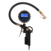 Car Truck Air Tire Inflator with Digital Pressure Gauge 200 PSI Air Chuck &amp; Hose Type Digital LCD Display Vehicle Tester