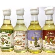 Dầu gấc dầu mè đen dầu hạnh nhân dầu macca dầu hạt chia cho bé ăn dặm Sống