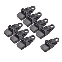 8pcs Tent Tarp Awning Clip Clamp Set Tarpaulin Clip Snap Tent Hiking Camping Survival Tighten Tool Emergency Gear