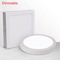 Not Cut 9W15W25W RoundSquare Dimmable Led Panel Light Surface Downlight Led ceilin Light AC 110V 220V + LED Driver