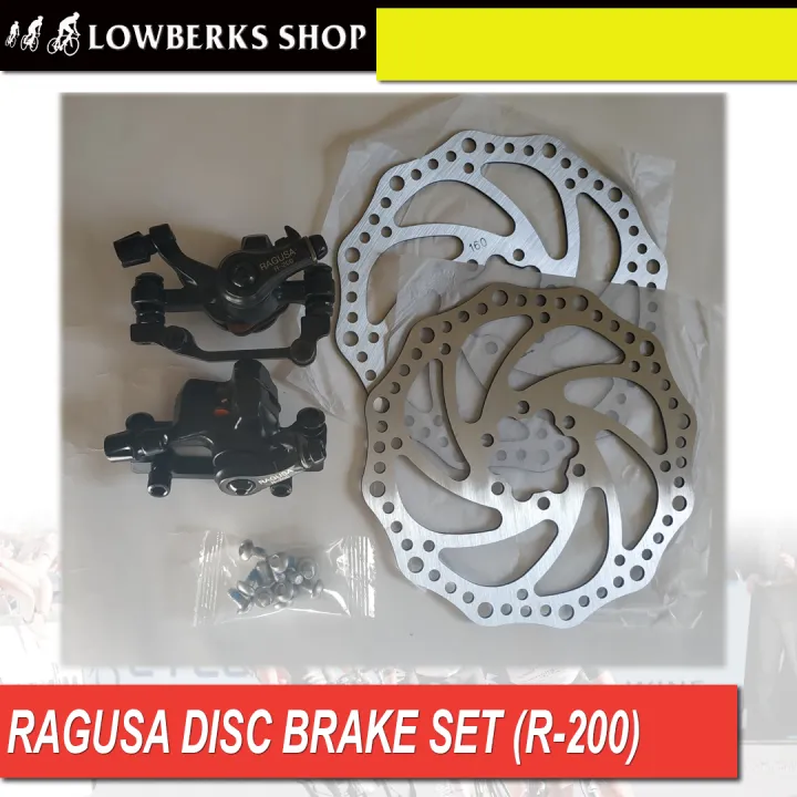 Ragusa Disc Brake Set Rotor Caliper R200 R100 for Front and Back ...