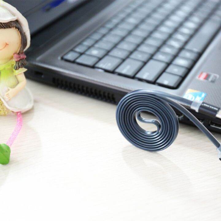 a-lovable-voxlink-1mflat-ก๋วยเตี๋ยว-type-c-usb-cdata-ชาร์จชาร์จลวด-cordphone-สาย-forxiaomi-สาย