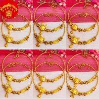 ( พร้อมส่ง )กำไลข้อมือปี่เซียะทองเเท้ 99.99% จี้ปีนักษัตร อะไหล่งานเกรดพรีเมียม มีใบรับประกันสินค้า มีบริการเก็บเงินปลายทาง