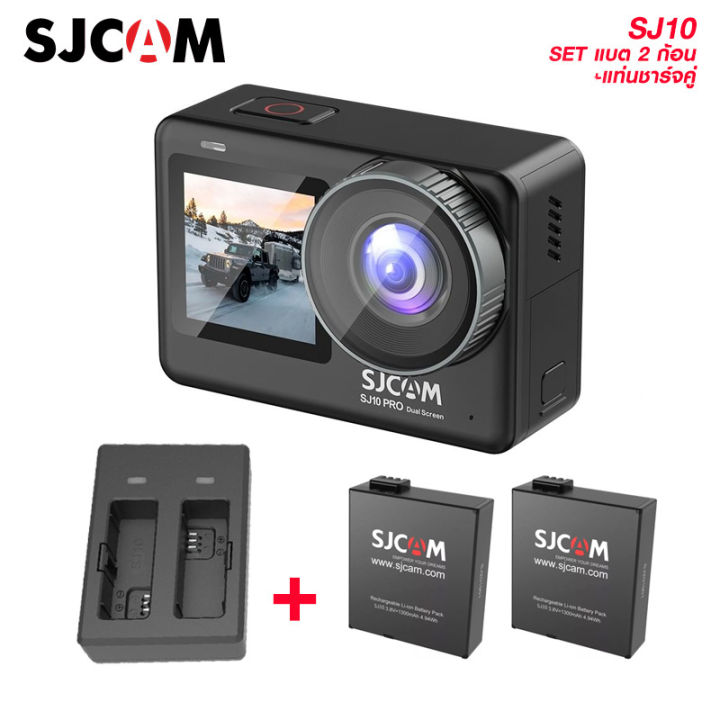 sjcam-sj10-pro-dual-screen-กล้องเเอคชั่นเเคม-ความละเอียด-12mp-พร้อมส่ง