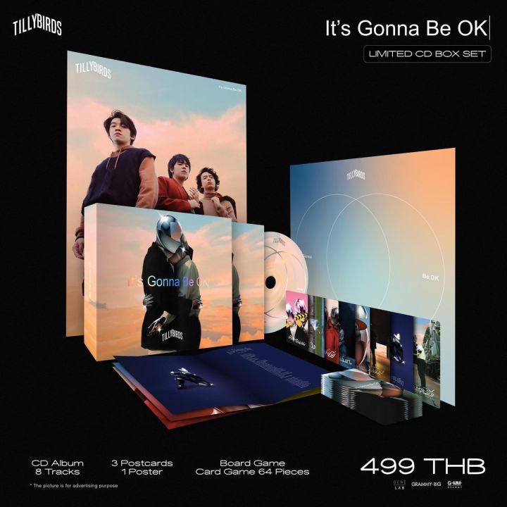 tilly-birds-อัลบั้ม-its-gonna-be-ok-cd-เพลงไทย