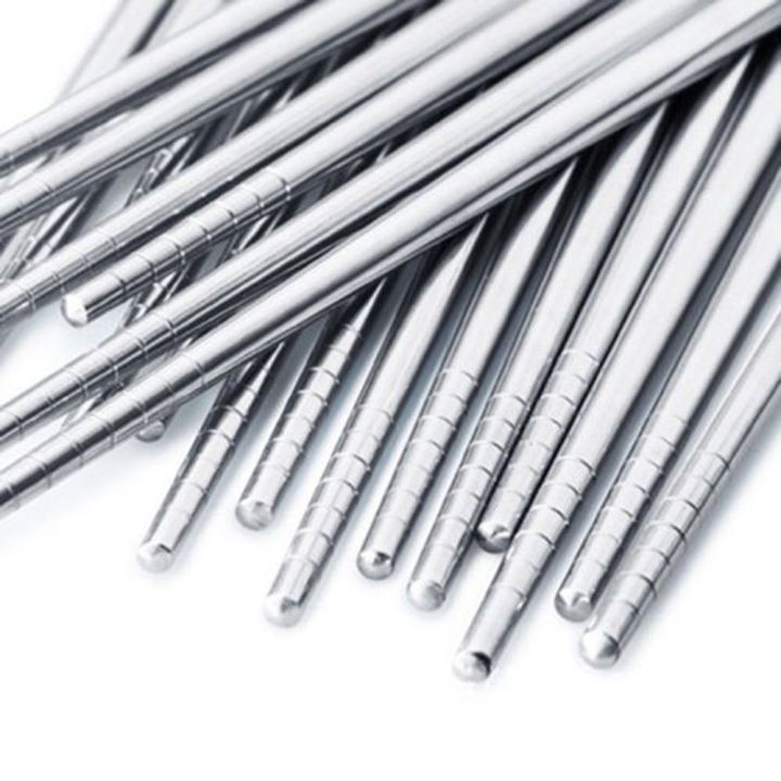 ตะเกียบจีนยาว-สแตนเลส-304-20-ชิ้น-10-คู่-chopsticks-stainless-steel-ตะเกียบสแตนเลส-ขนาด-22-cm-ตะเกียบเกาหลี-ตะเกียบญี่ปุ่น-ตะเกียบยาวทอด-ตะเกียบยาว