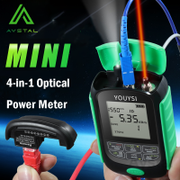 Free Shipping NEW 4 in 1 Optical Power Meter Bult-in Visual Fault Locator Network Cable Test Fiber Tester VFL Lithium Battery