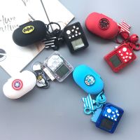 SpiderMans Bat-Mans กัปตันอเมริกาสำหรับ Galaxy Buds 2019ซิลิโคนหูปลอกการ์ตูนไร้สายบลูทูธหูฟังฝาครอบป้องกันกันกระแทกนิ่ม