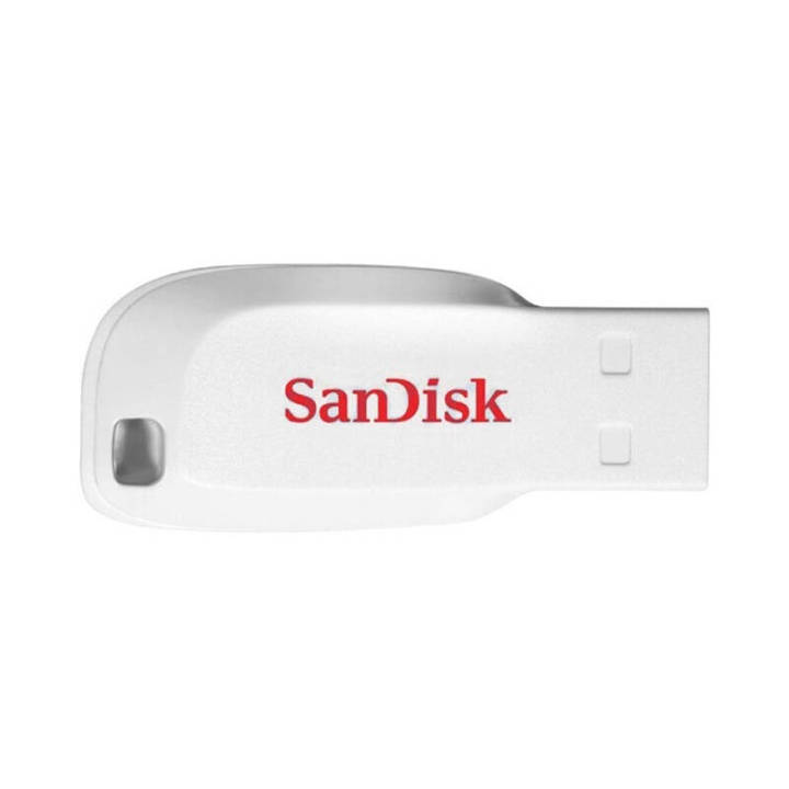 sandisk-cruzer-blade-usb-2-0-flash-drive-16gb-white-สีขาว-ของแท้-รับประกันสินค้า-5-ปี