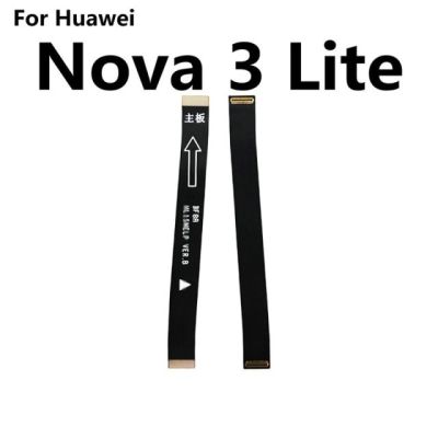 【☄New Arrival☄】 anlei3 เมนบอร์ดบอร์ดหลักบอร์ดเชื่อมต่อสายเคเบิ้ลยืดหยุ่นสำหรับ Huawei Nova 2 Lite Nova 2S 2Plus 3 3i 4