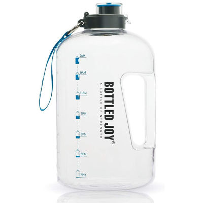 1 Gallon Water Bottle Sport For Large Outdoor Jug Camping Portable Travel Drinking Plastic Tour Bottled Joy Water Bottles
