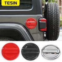 TESIN Tank Covers for Jeep Wrangler JL Car Gas Fuel Tank Cap Decoration Cover Sticker for Jeep Wrangler JL 2018+ Accessories