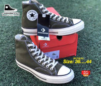 ❗️ส่งของทุกวัน❗️ Converse Chuck 70 - VINTAGE CANVAS - HI -เขียวขี้ม้า [ตรงปก100%] size:36-44EU พร้อมกล่อง รองเท้าผ้าใบชายหญิง รองเท้าผ้าใบชายหญิง รองเท้าคอนเวิร์สของแท้