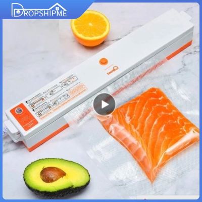 ♛► Dropshipme Electric Sealer Vacuum Packaging Machine For Kitchen Including 10pcs Food Saver Bags Commercial Vacuum Food Sealing