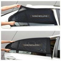 【LZ】✺○  Car Window Mosquito Net For Car Machine Vehicle Window Mesh Shield Sunshade Visor Mosquito UV masking net Protection Cover