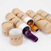 【Moon Musical】1ชิ้น Kazoo กล่องโลหะ Kazoo ผู้ถือเก็บกระดาษสำหรับปากเป่าอุปกรณ์เครื่องดนตรีออแกไนเซอร์