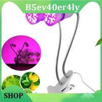 B5ev40er4ly Shop Full Spectrum LED Grow Light UV IR Dual Head 28W Plant Lamp Set Desk Holder On/Off for Hydroponics Greenhouse Aquarium