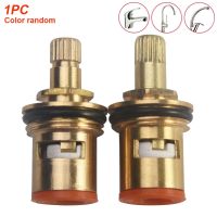 ✁ 1/2 Inch Turn Ceramic Disc Tap Faucet Hot Cold Brass Temperature Control Valve