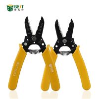 1Pcs Multi-Functional Precision Fiber Cable Wire Stripper 20-30 AWG Copper Cable Hardened Steel Wire Stripper Plier Tools