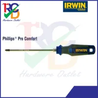 ( PRO+++ ) โปรแน่น.. IRWIN ไขควงปากแฉก PHILLIPS PRO COMFORT #SIZE 3 mm. x 100 mm. - 8 mm. x 150 mm. ราคาสุดคุ้ม ไขควง ไขควง ไฟฟ้า ไขควง วัด ไฟ ไขควง แฉก