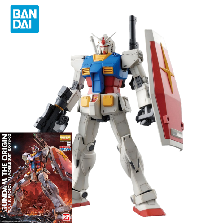 Bandai Original DAM Anime Model MG 1100 RX-78-02 DAM THE ORIGIN Action ...