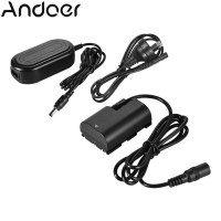 Andoer ACK-E6แหล่งจ่ายไฟAC LP-E6 LP-E6N DC C Oupler D Ummy Batt-Eryอะแดปเตอร์สำหรับกล้องชาร์จเข้ากันได้กับCa-Non EOS 5DS 5DS R 5D Mark II III IV 60D 60Da 6D 70D 7D 7D Mark II 80D DSLR