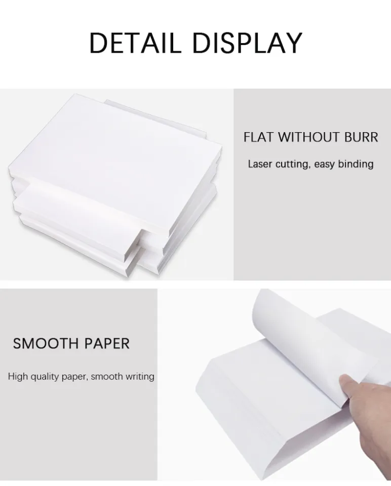 New 70g/80g Office Paper A4 Copy Paper White A4 Printing Paper Office Paper  Wholesale 100 Sheets Of Anti-static Paper 100pcs/bag