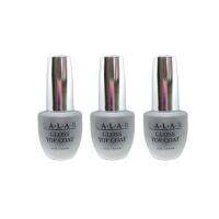 CALAR Gloss Top Coat สีเจลเคลือบเล็บแบบพิเศษไม่ต้องเข้าเครื่องอบ แพ็ค 3 ขวด