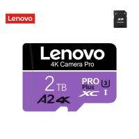 Lenovo แฟลชการ์ดหน่วยความจำแฟลช SD ความเร็วสูง128GB A2 4K HD ไมโครการ์ด1TB SD แฟลชการ์ดสำหรับกล้อง Gopro DJI Nintendo Switch บัตร TF
