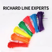 100 pcs 11 color 3x150 mm Plastic Zip Tie Self-locking Nylon Cable sleeve Ties black wire binding wrap straps UL Certified