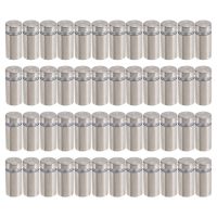 【CW】 Promotion! 48 Packs Sign Standoff Screws Advertising Wall Mounts Glass Ar