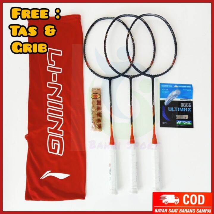 RAKET LINING AERONAUT 7000 COMBAT FREE TAS DAN GRIB Lazada Indonesia