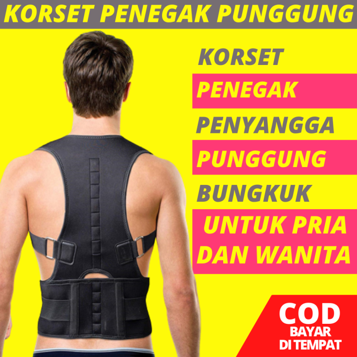 Promo Alat Penegak Punggung Bungkuk Pria Dan Wanita Ori Alat Penyangga Punggung Agar Tidak 9992